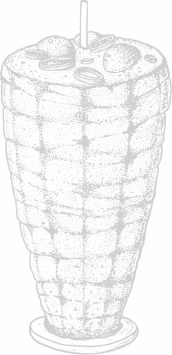 Illustration eines Drehspießes